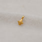 18K Solid Yellow Gold Fancy Charm Jewelry Supplies
