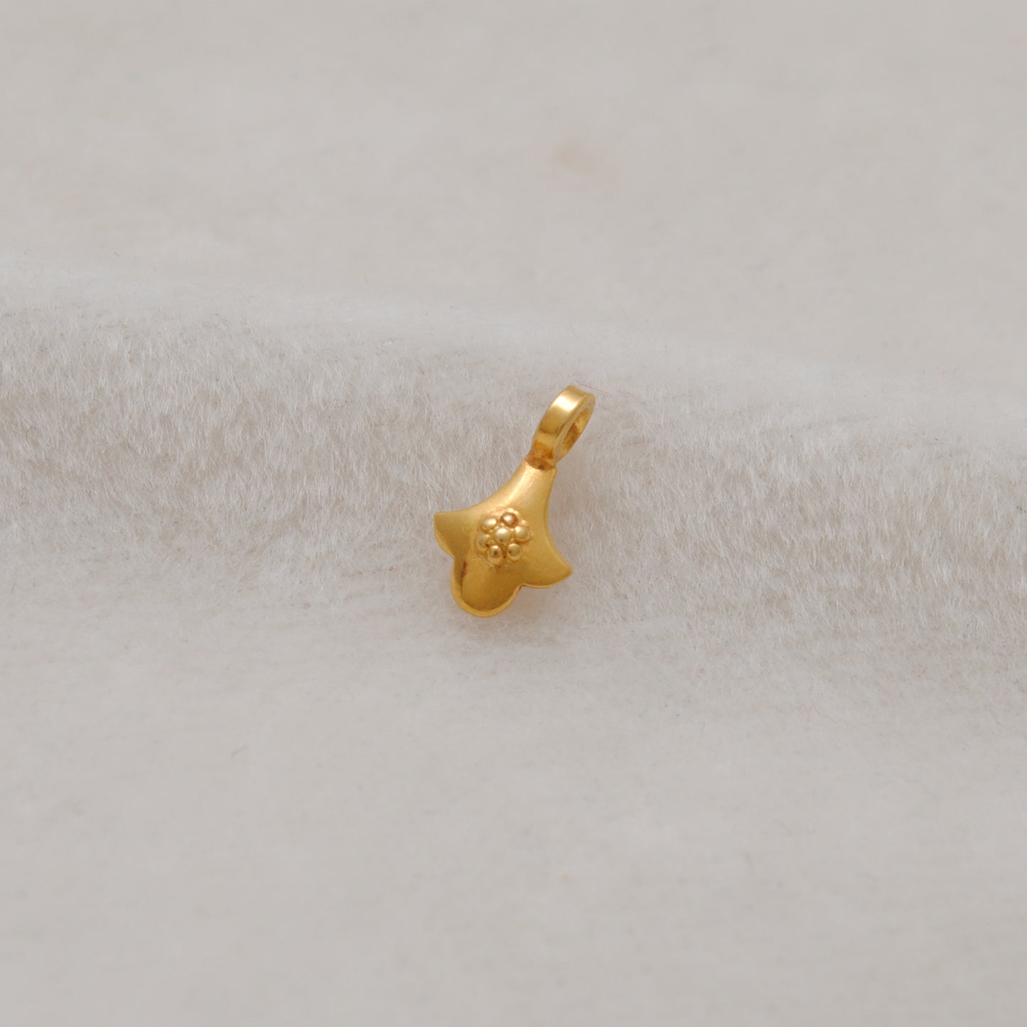 18K Solid Yellow Gold Fancy Charm Jewelry Supplies