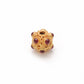 18 Carat Gold Ruby Ball Spacer Beads 9mm