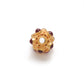 18 Carat Gold Ruby Ball Spacer Beads 9mm