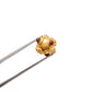 18KTT Gold Gemstone Ball Beads-10X9 mm