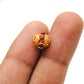 18KTT Gold Ruby Round Spacer Beads 9mm