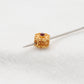 18KTT Gold Unique Studded Stone Spacer Beads Findings 7mm