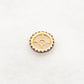 8MM 14k Gold Blue Sapphire Wheel Spacer Findings