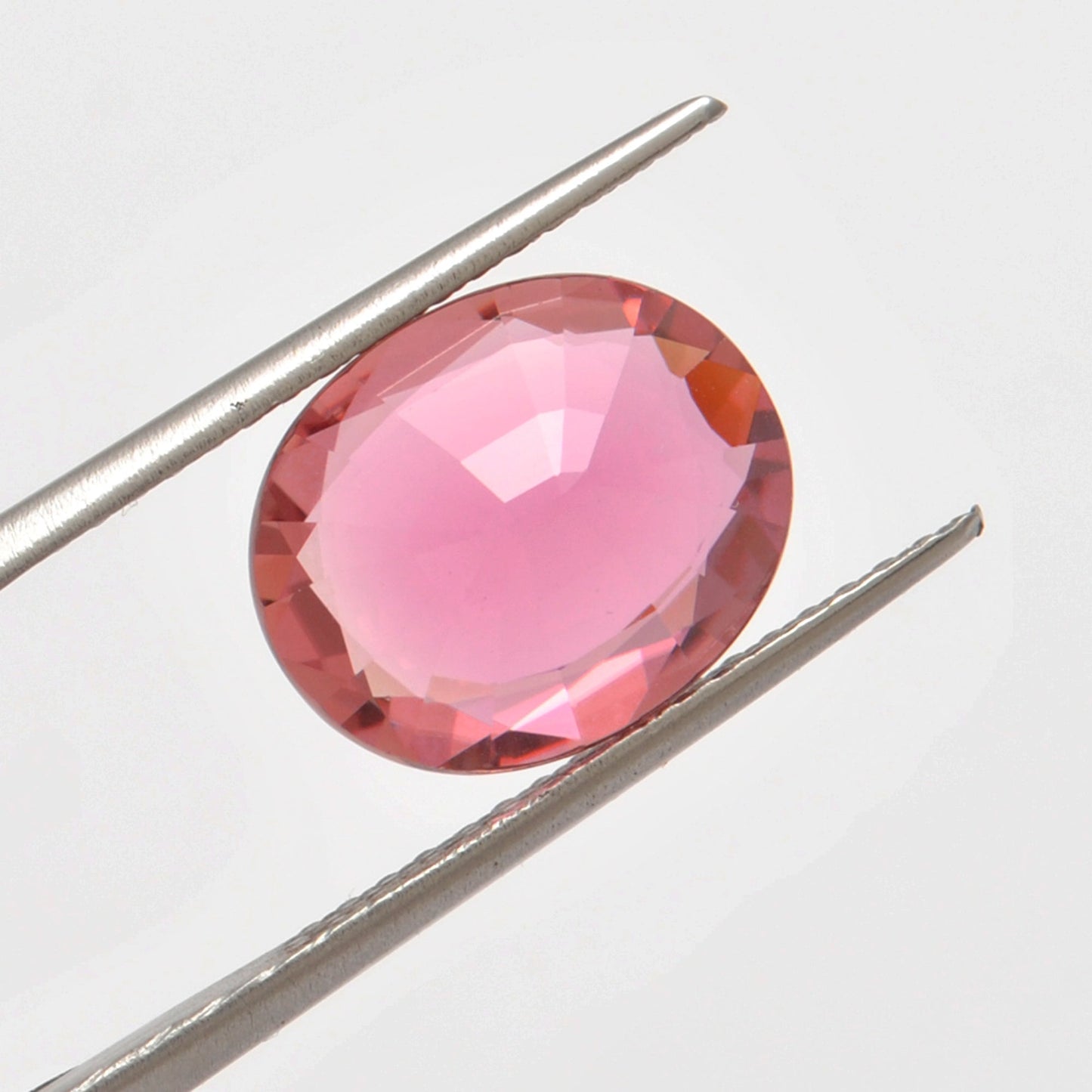 SAR Gems African Tourmaline Oval Gem, 5.65ct, 13x10mm, Stunning Faceted Glow