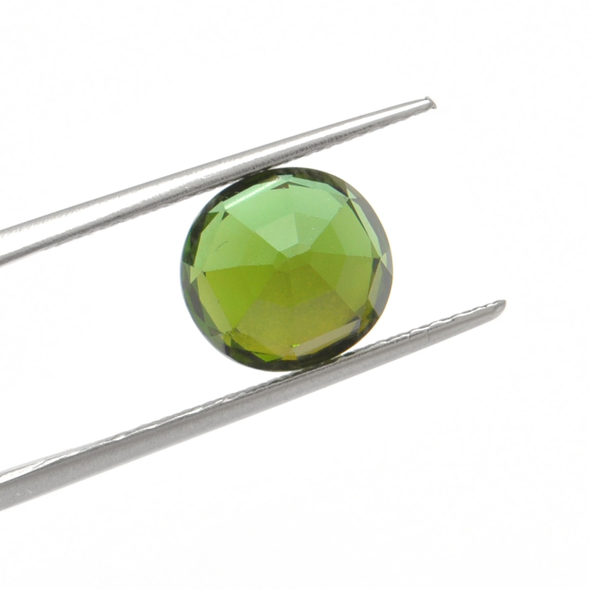 SAR Gems Natural African Tourmaline Faceted Oval Gemstone, 4.80 Carat, 9.5x10mm, Vibrant Untreated Beauty