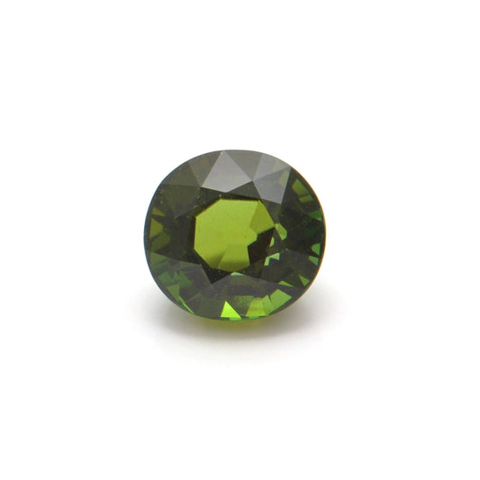 SAR Gems Natural African Tourmaline Faceted Oval Gemstone, 4.80 Carat, 9.5x10mm, Vibrant Untreated Beauty