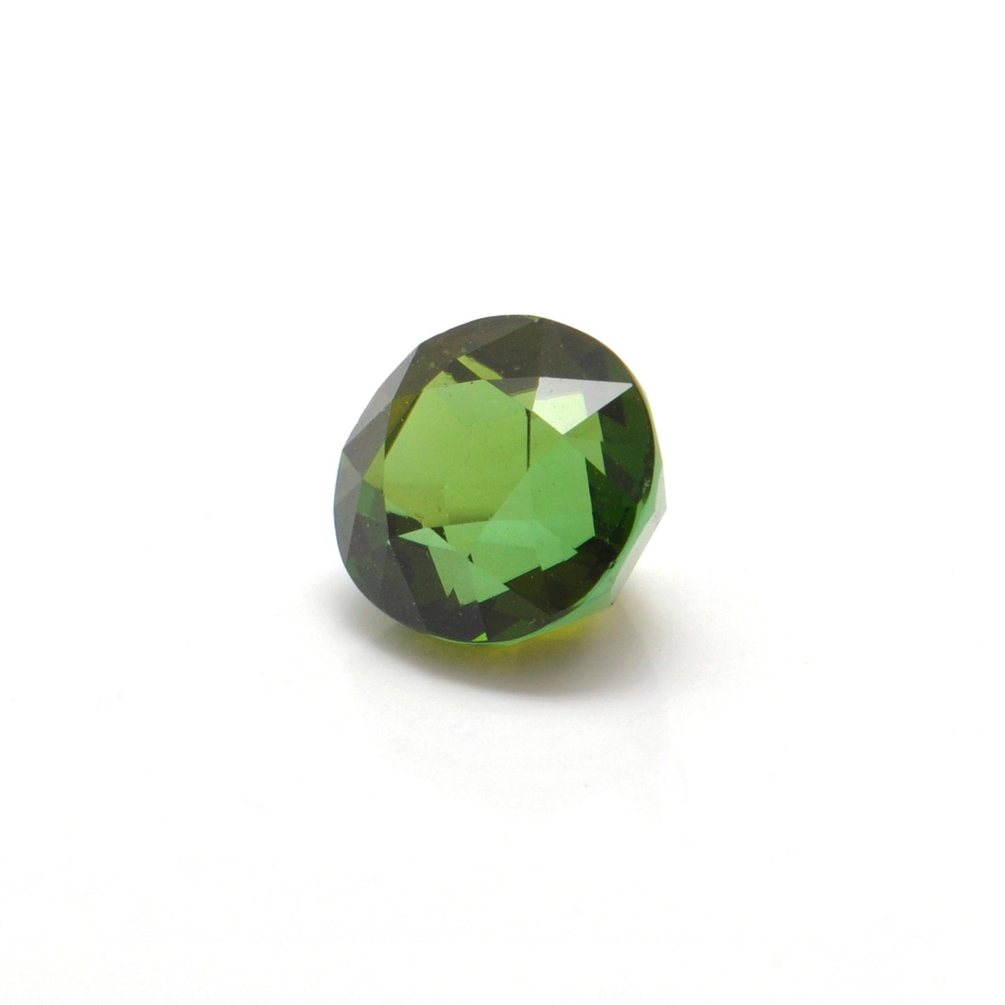 SAR Gems Natural African Tourmaline Faceted Oval Gemstone, 4.80 Carat, 9.5x10mm, Vibrant Untreated Beauty