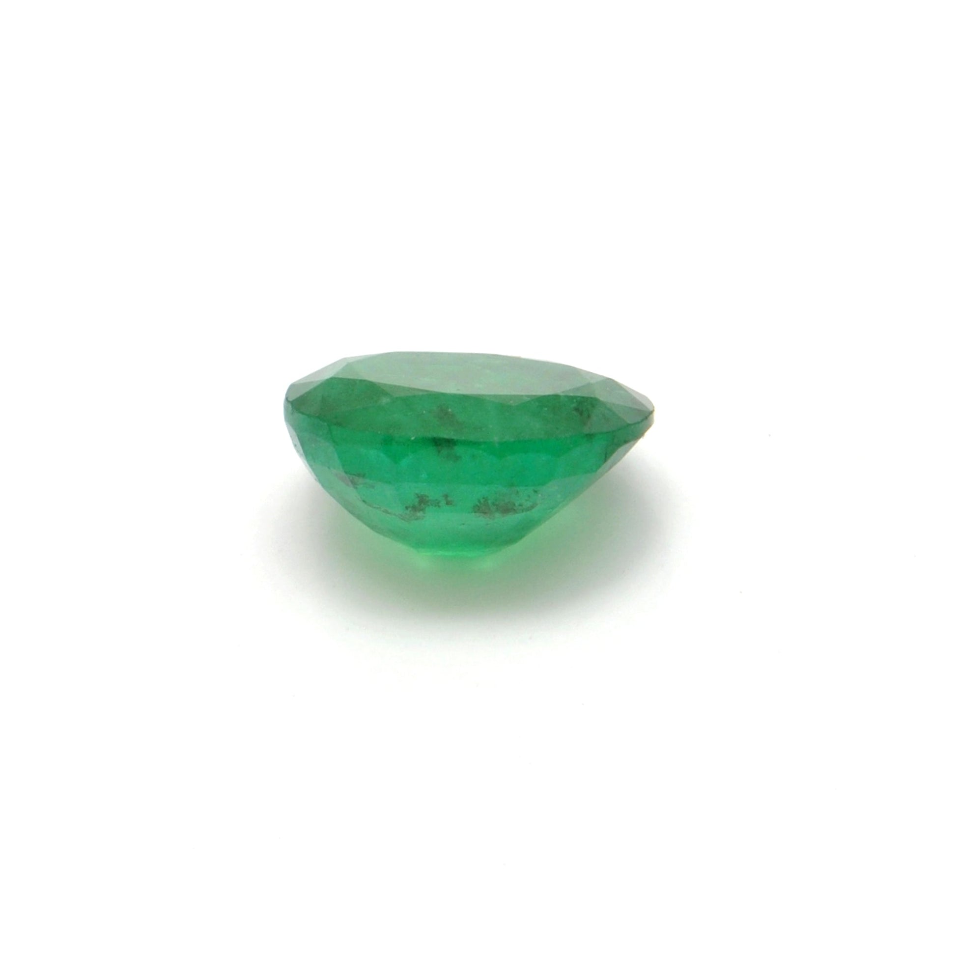 Natural Zambian Emerald 1.90 Carat Oval Faceted Gemstone by SAR Gems