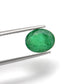 Natural Zambian Emerald 1.90 Carat Oval Faceted Gemstone by SAR Gems