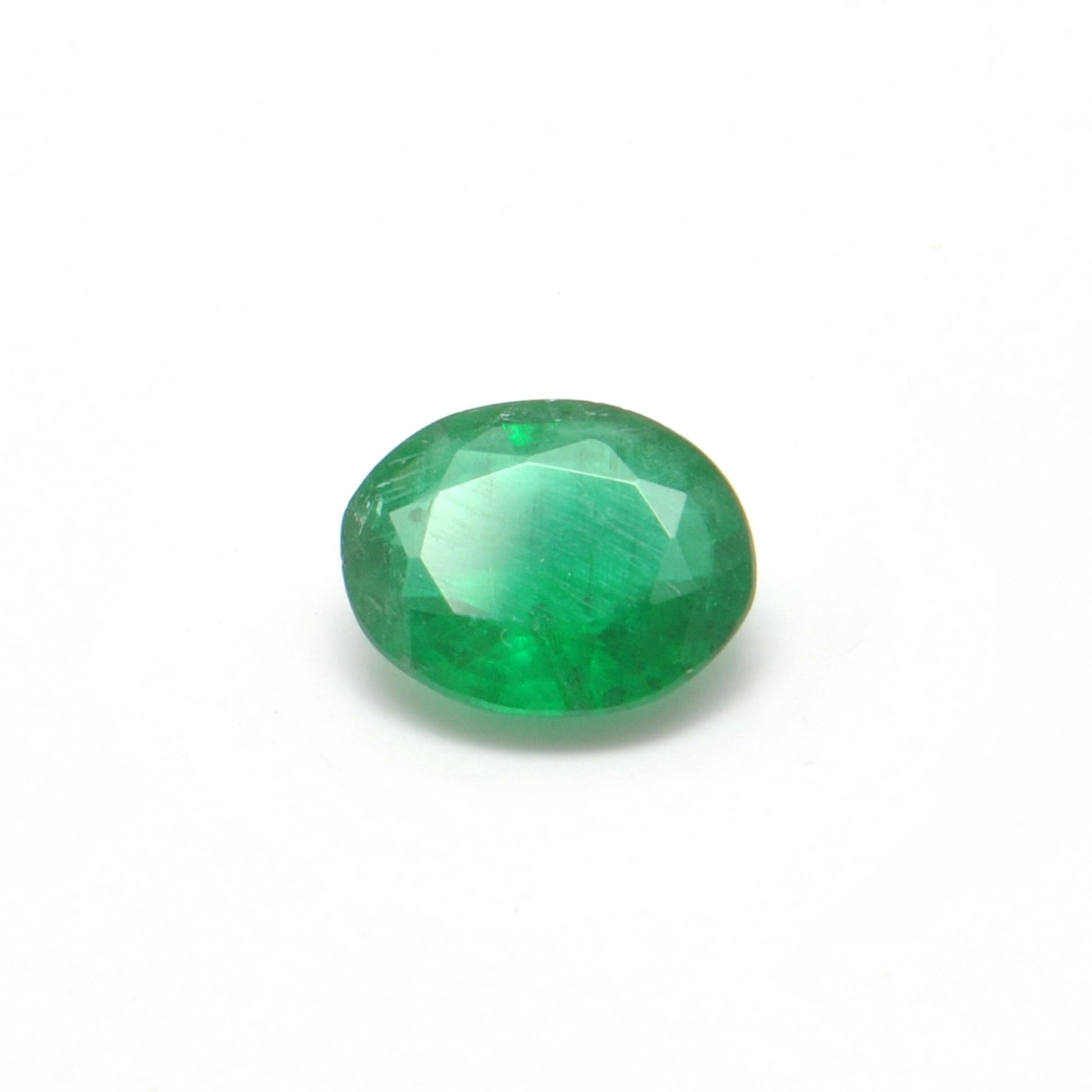 Natural Zambian Emerald 1.40 Carat Oval Faceted by SAR Gems