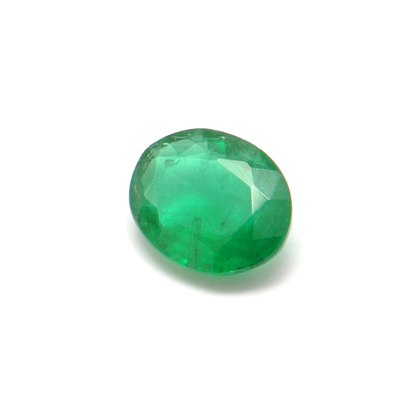 Natural Zambian Emerald 1.40 Carat Oval Faceted by SAR Gems