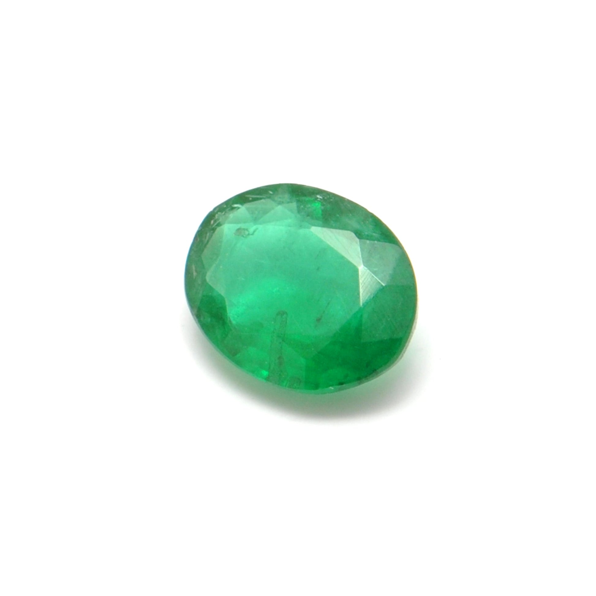 Natural Zambian Emerald 1.40 Carat Oval Faceted by SAR Gems