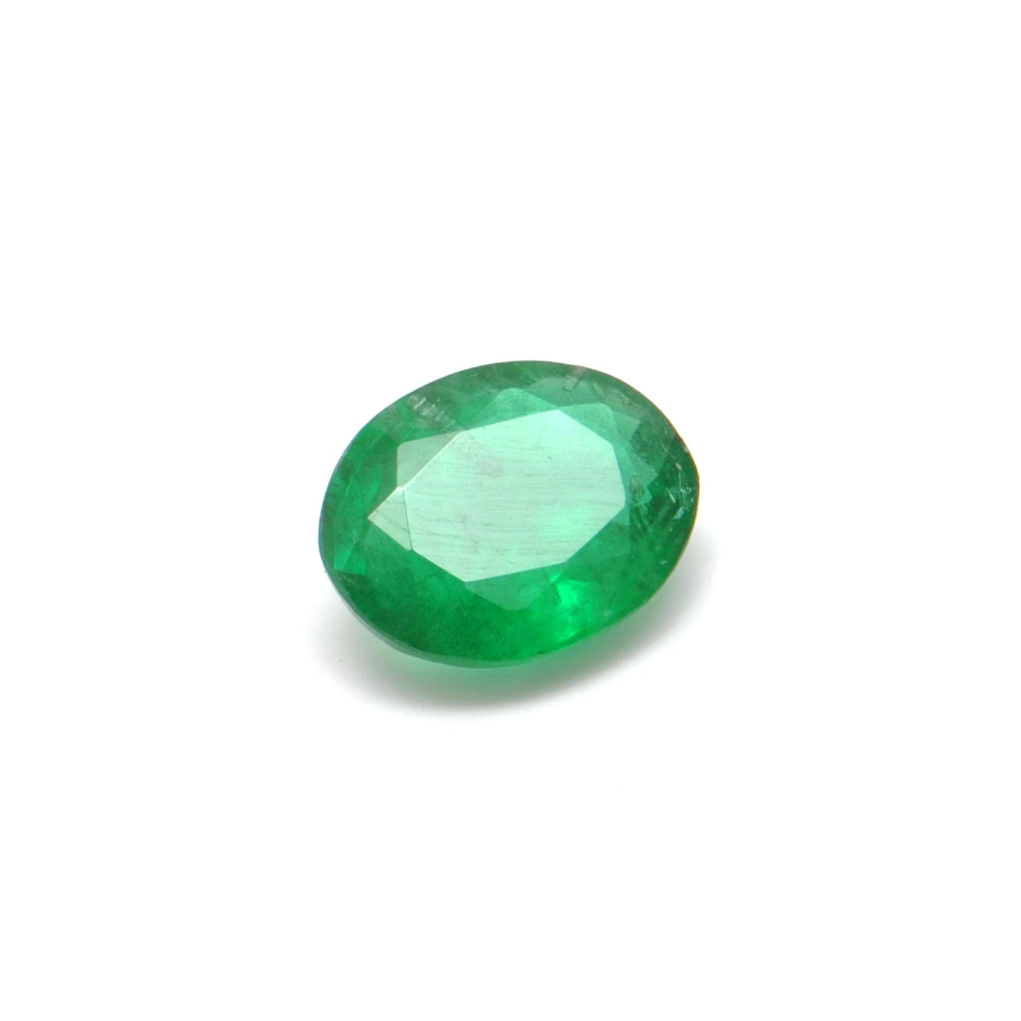 Natural Zambian Emerald 1.40 Carat Oval Faceted by SAR Gems
