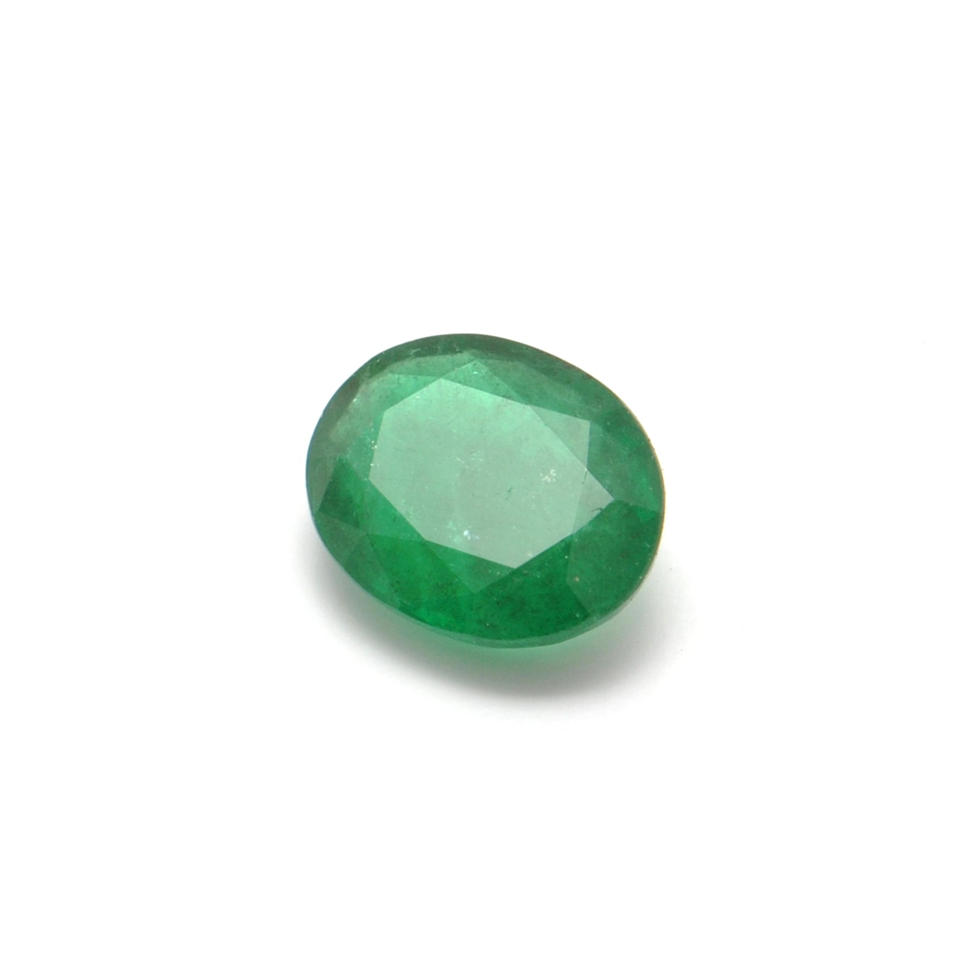 Natural Zambian Emerald 2.20 Carat Oval Faceted by SAR Gems