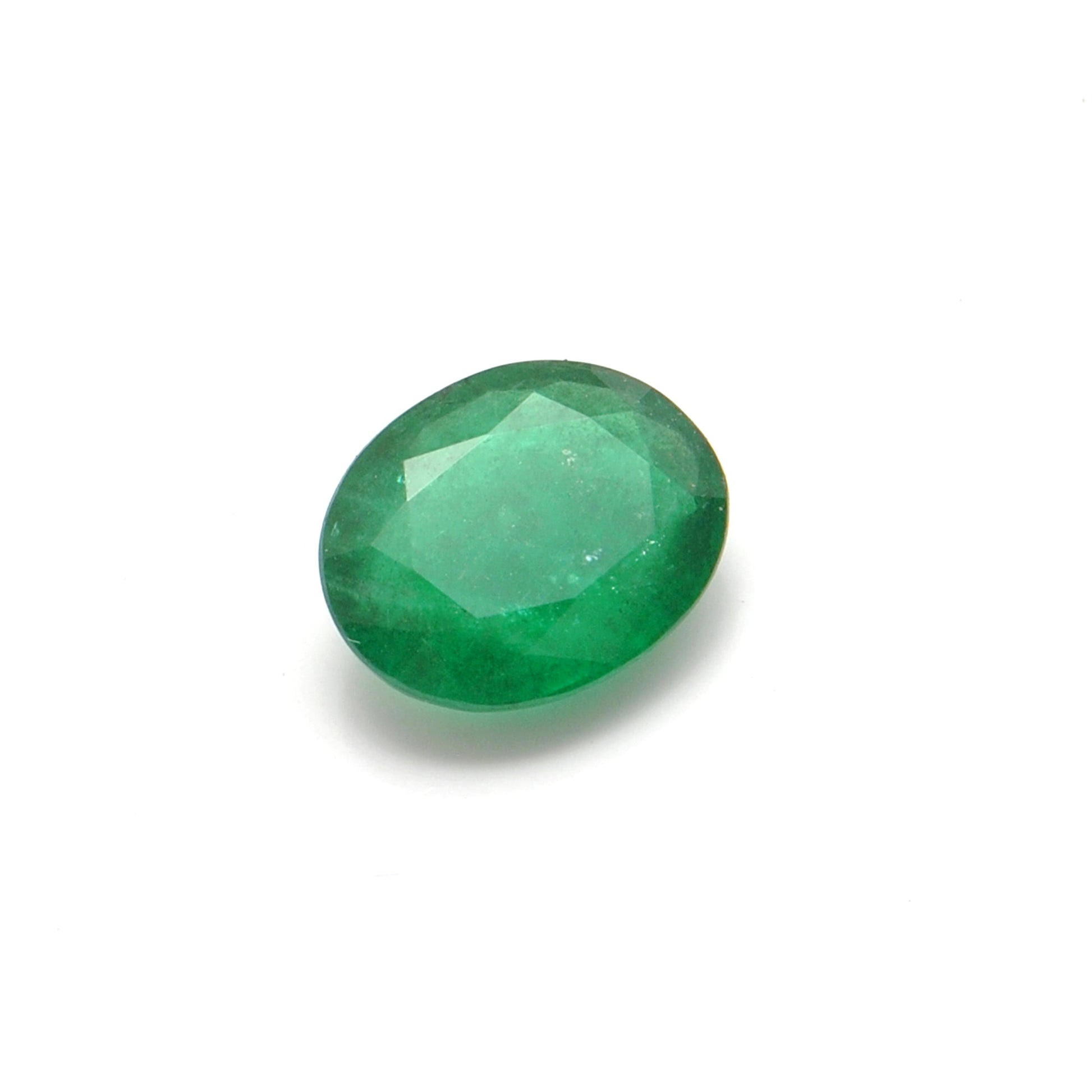 Natural Zambian Emerald 2.20 Carat Oval Faceted by SAR Gems