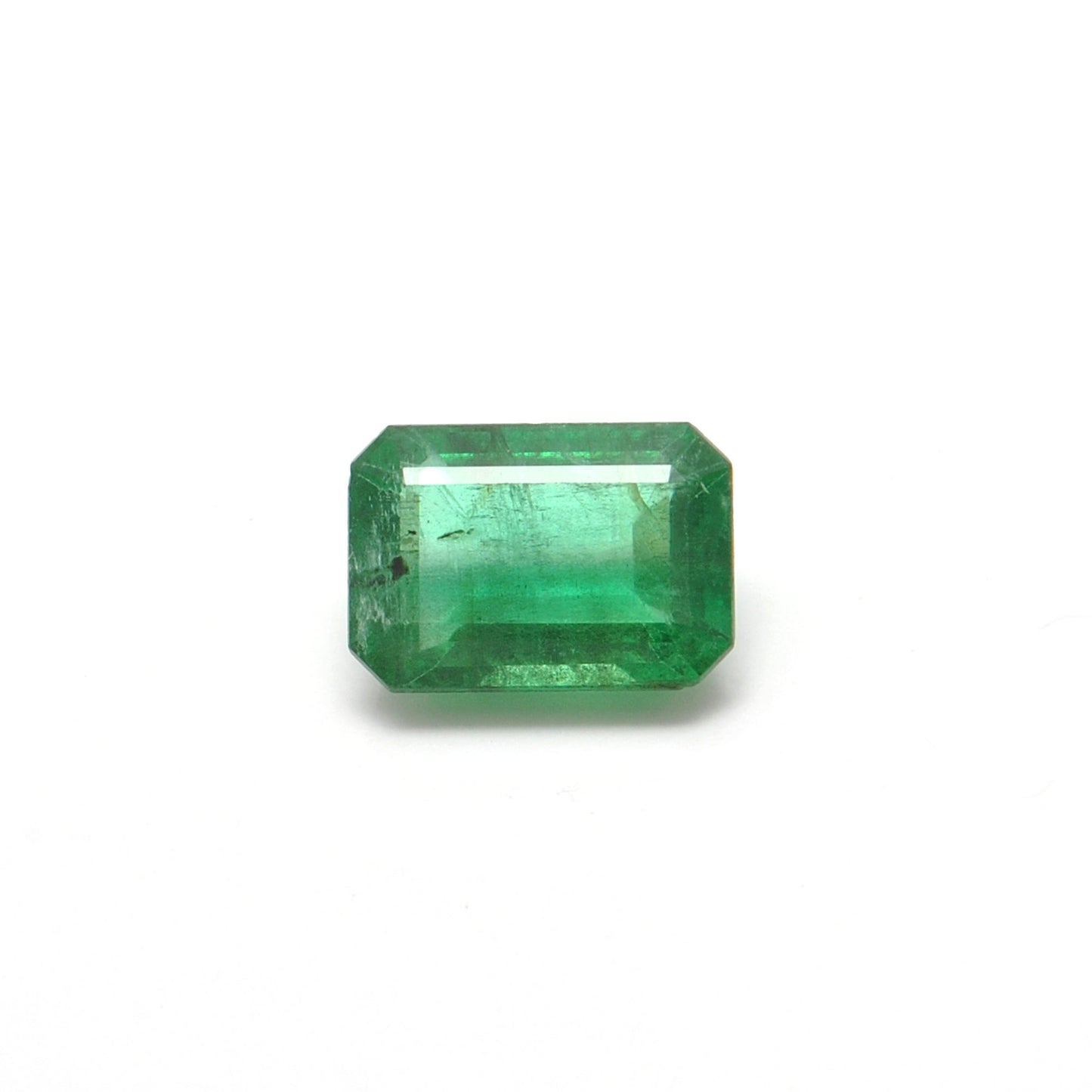 1.95 Carat Octagon Cut Natural Zambian Emerald from SAR Gems