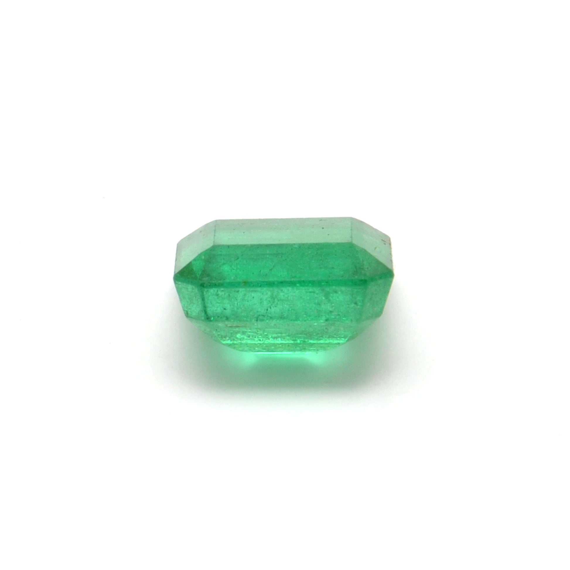 2.15 Carat Octagon Cut Natural Zambian Emerald 8x7mm from SAR Gems
