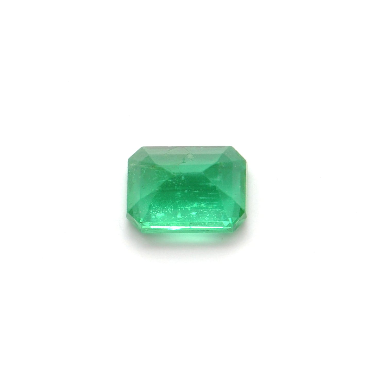 1.15 Carat Octagon Cut Natural Zambian Emerald 7x5mm from SAR Gems