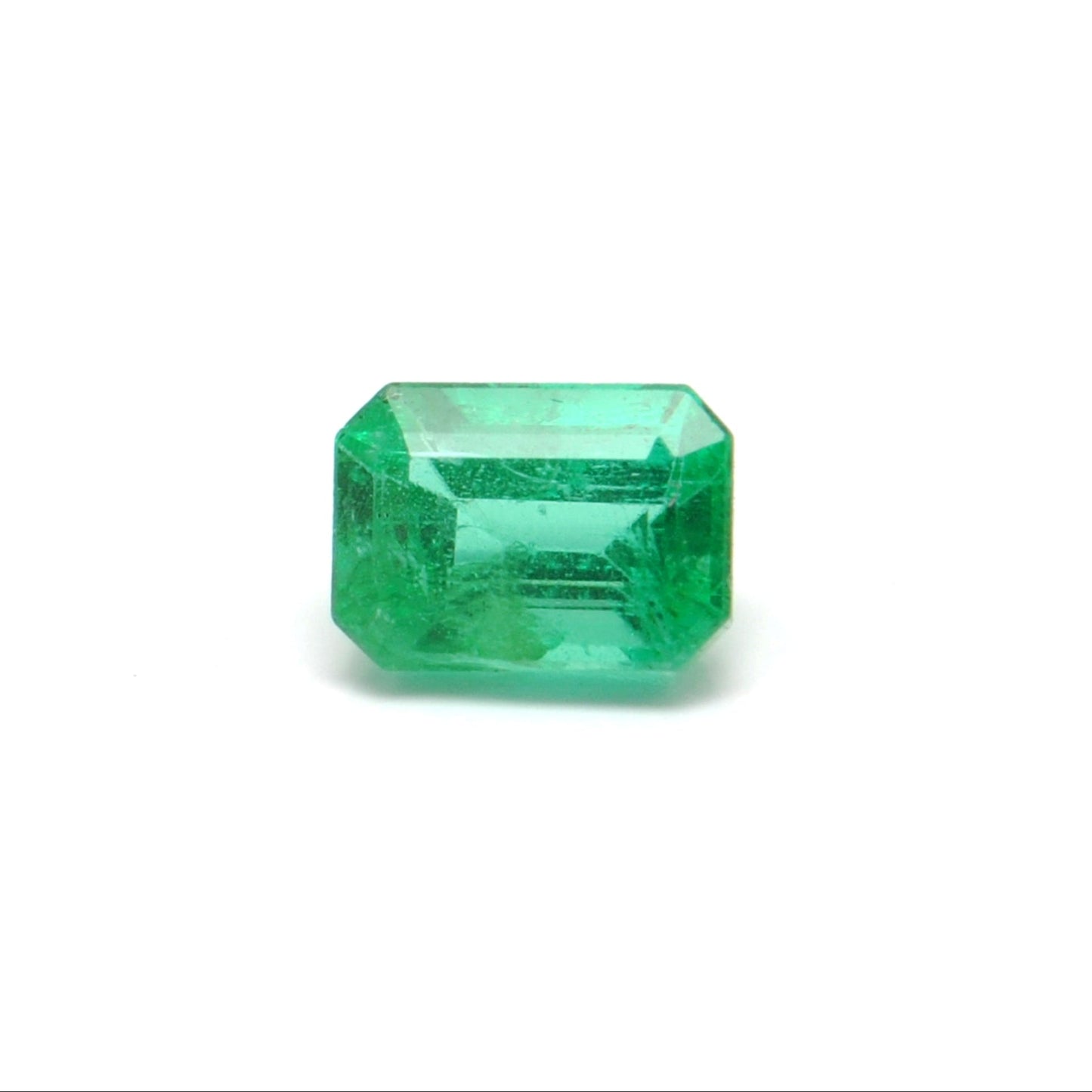 1.15 Carat Octagon Cut Natural Zambian Emerald 7x5mm from SAR Gems