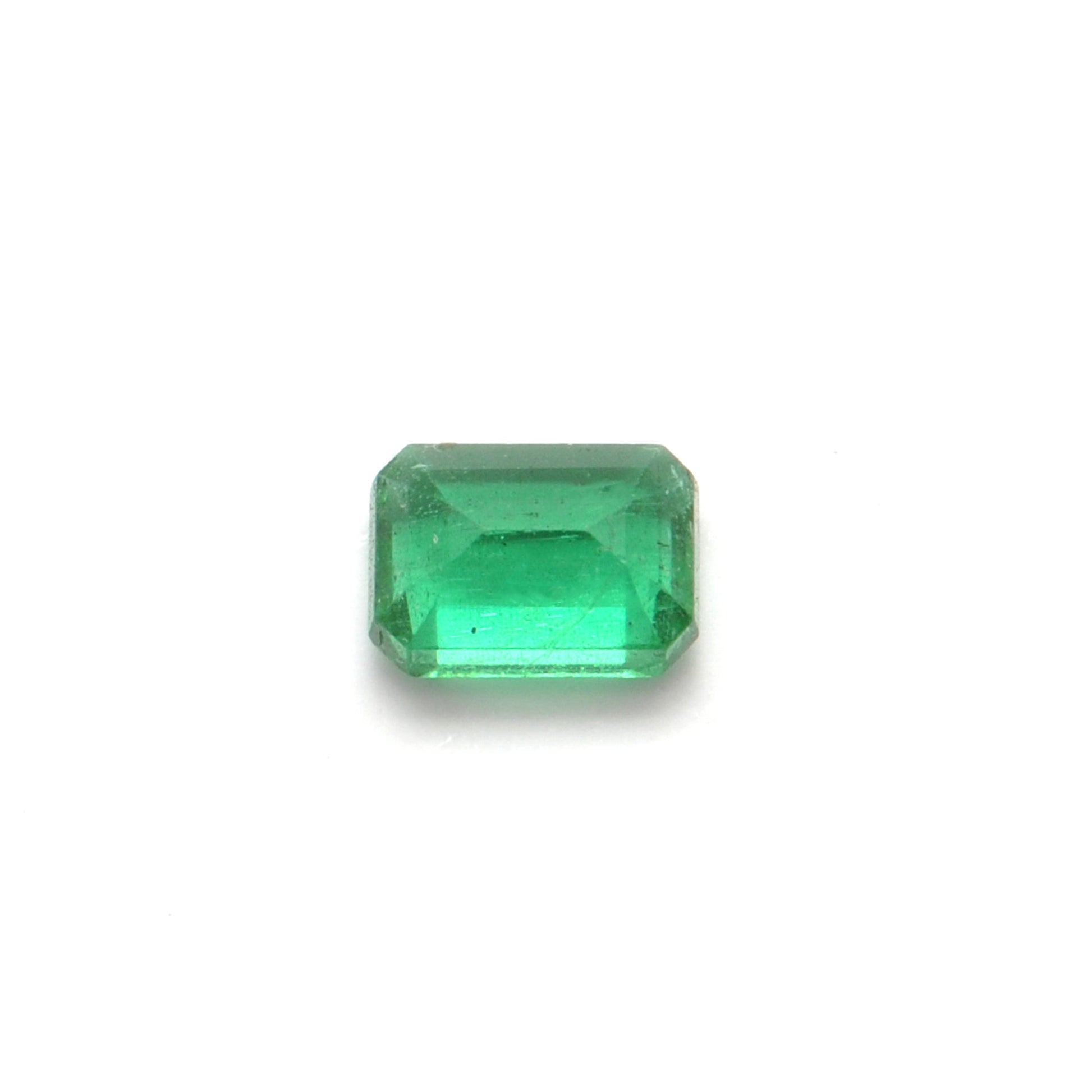 Natural Zambian Emerald 1.10 Carat Octagon Faceted Gemstone by SAR Gems