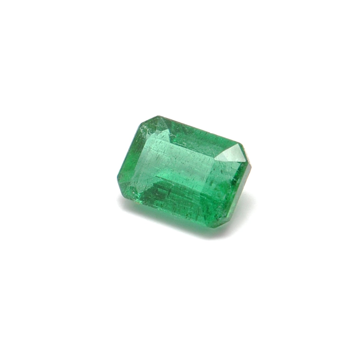 Natural Zambian Emerald 1.10 Carat Octagon Faceted Gemstone by SAR Gems