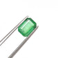1.40 Carat Octagon Cut Natural Zambian Emerald 5.5x8mm from SAR Gems
