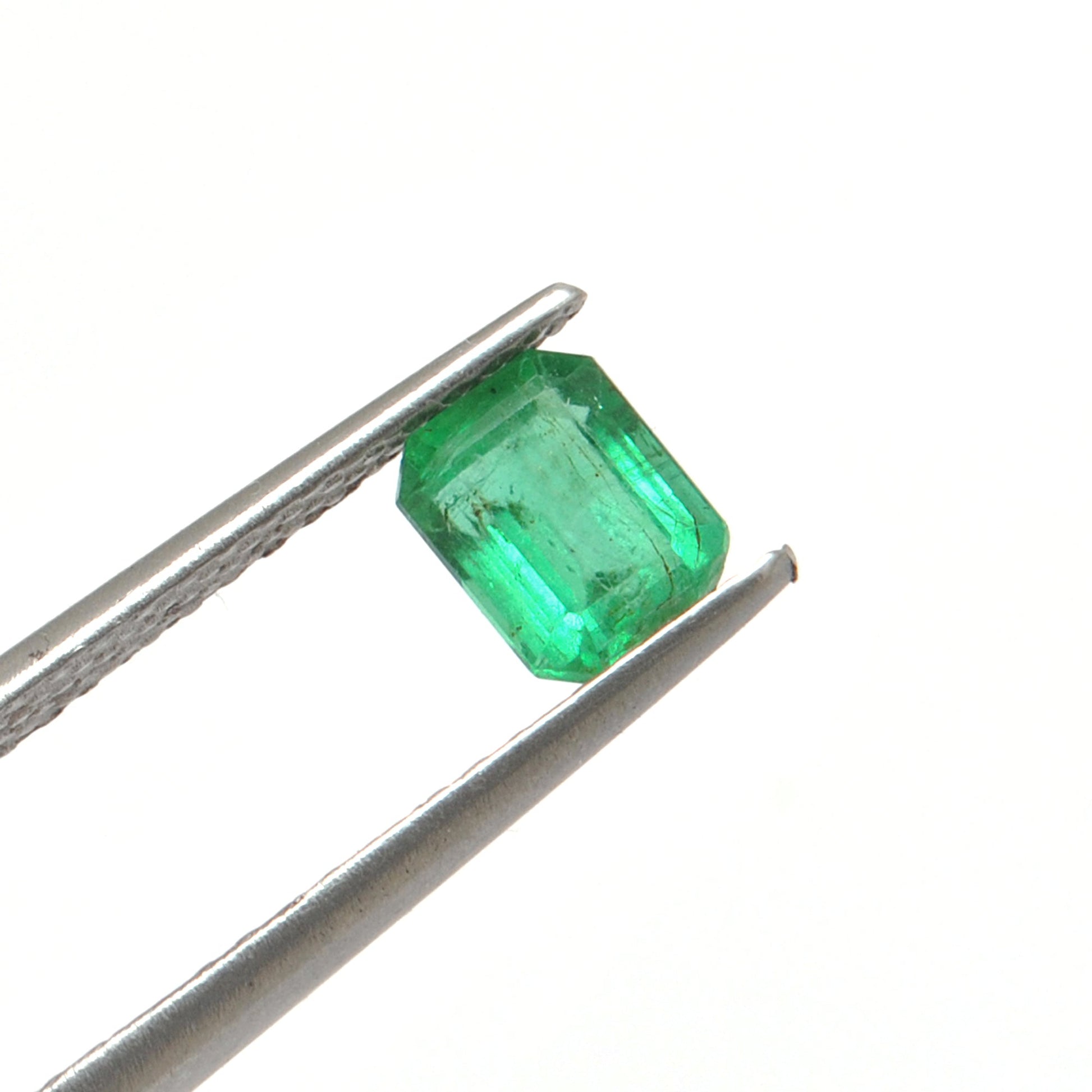 Octagon Cut Natural Zambian Emerald 1.15 Carat - SAR Gems