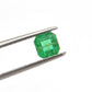 Square Cut Natural Zambian Emerald 0.70 Carat - SAR Gems
