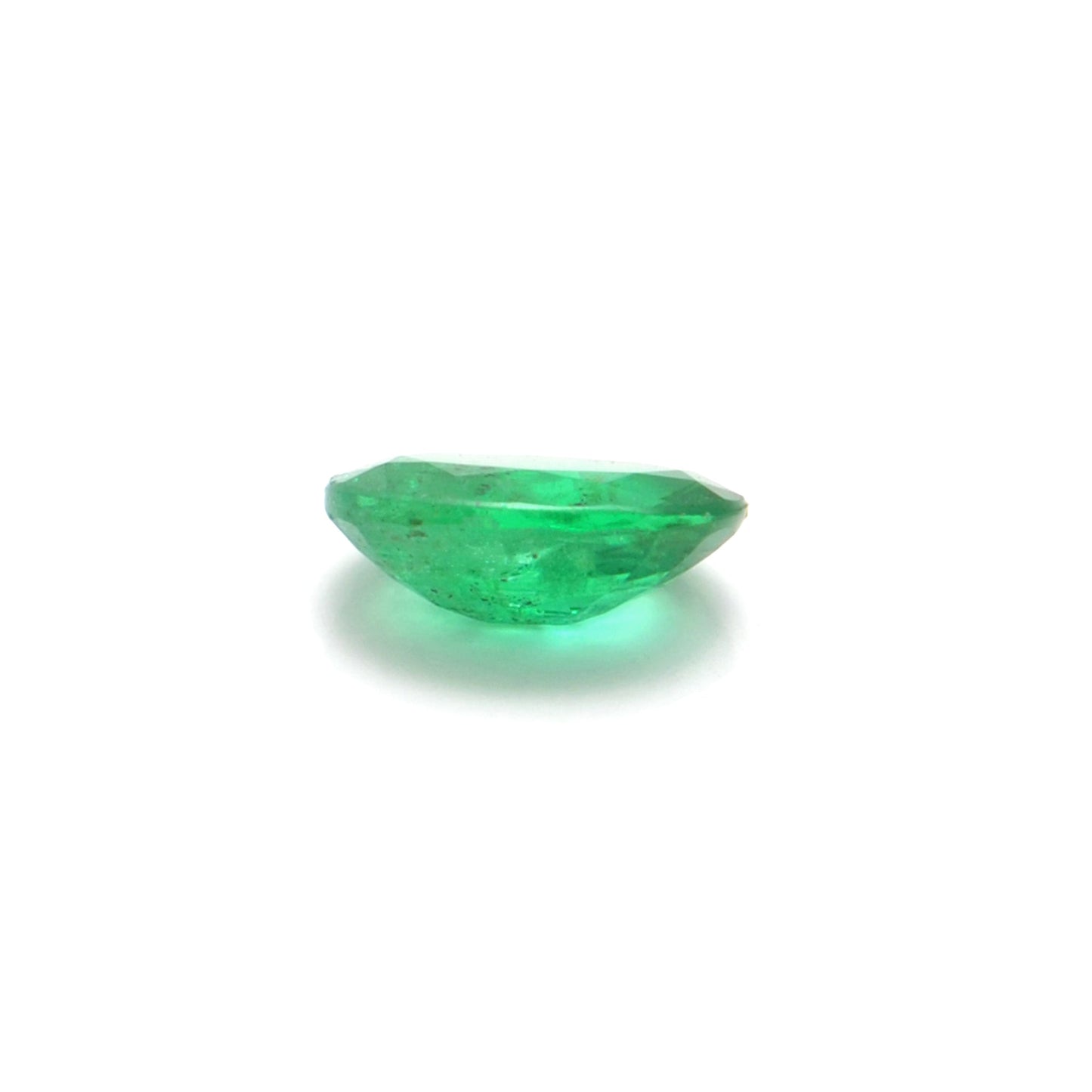 0.70 Carat Oval Cut Natural Zambian Emerald 7x5mm from SAR Gems
