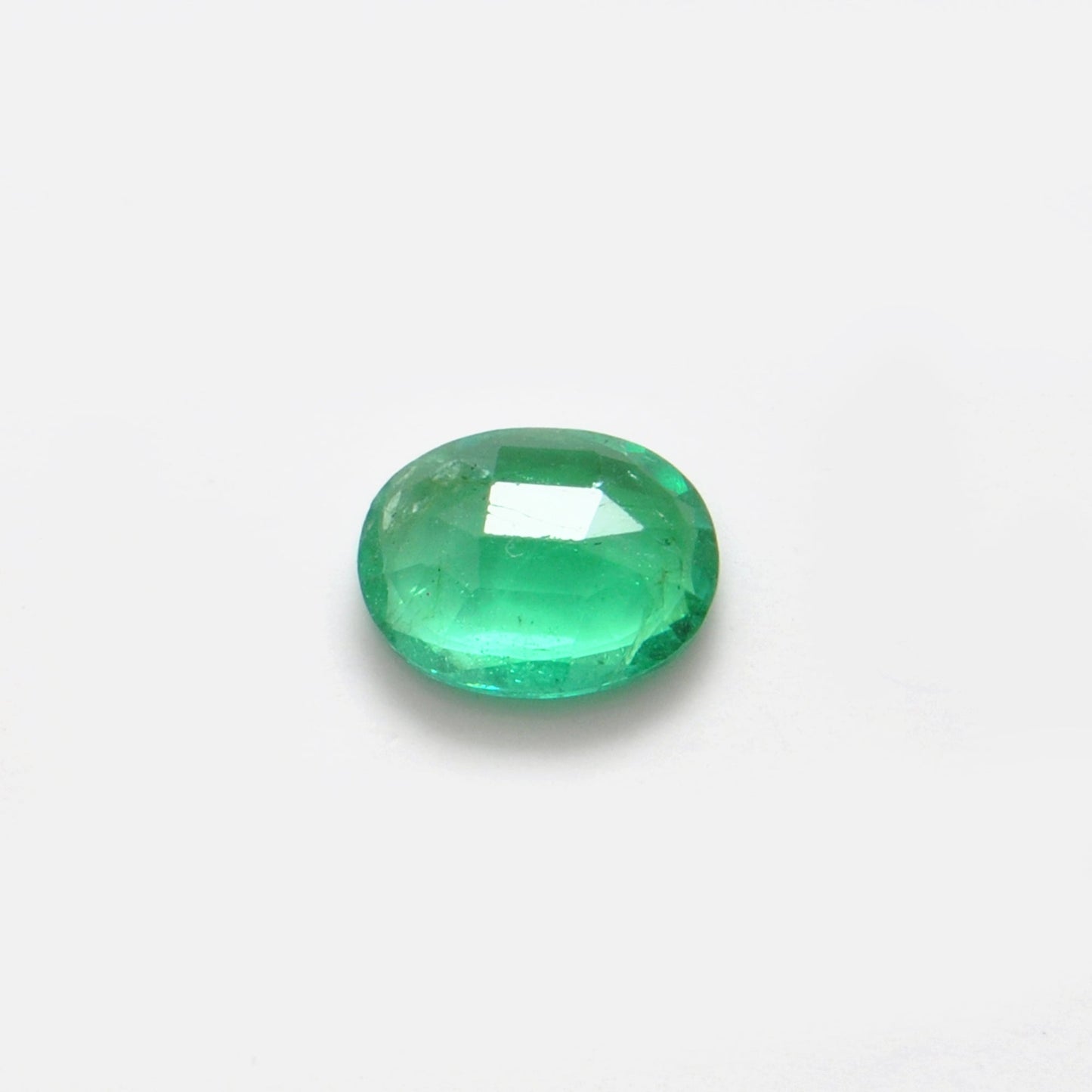 SAR Gems Natural Zambian Emerald 1.10 Carat Oval 8x6mm