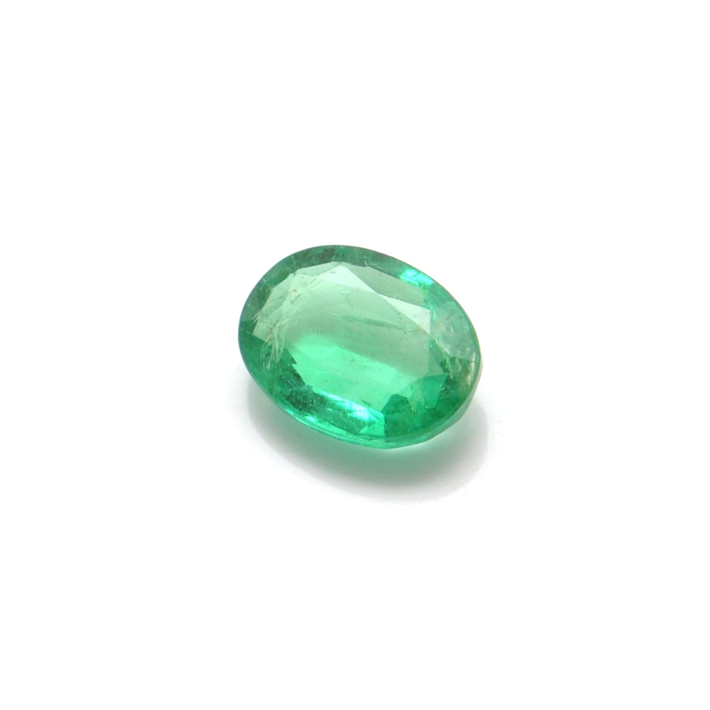 SAR Gems Natural Zambian Emerald 1.10 Carat Oval 8x6mm