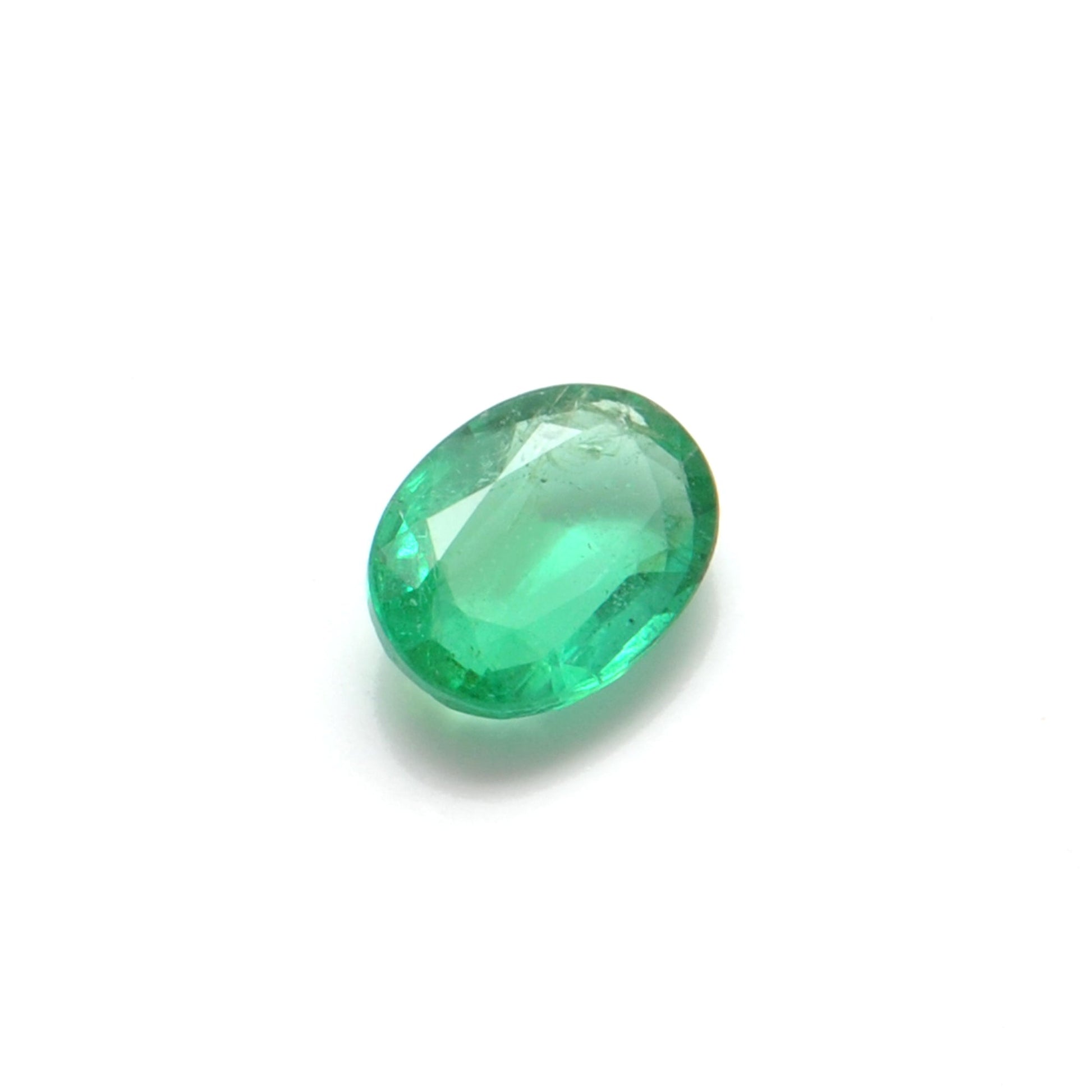 SAR Gems Natural Zambian Emerald 1.10 Carat Oval 8x6mm