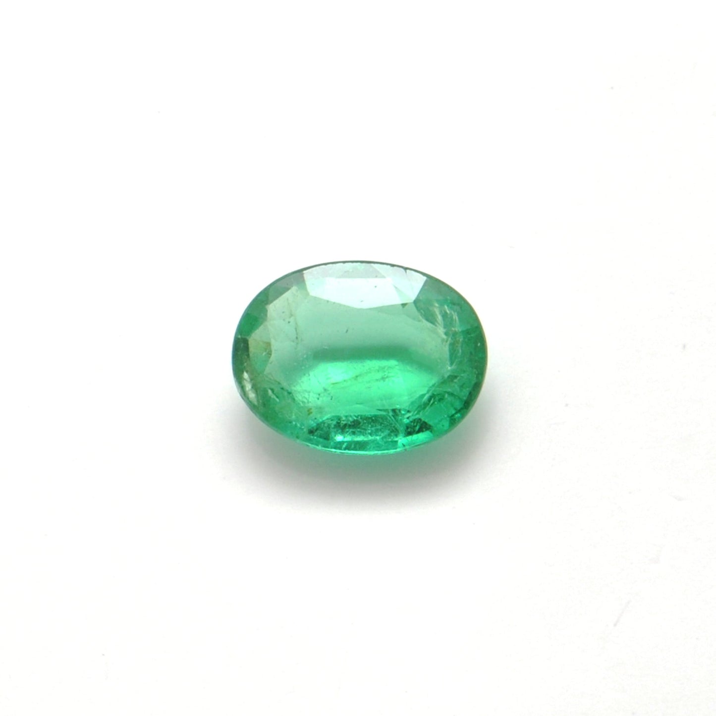 SAR Gems Natural Zambian Emerald 1.10 Carat Oval 8x6mm