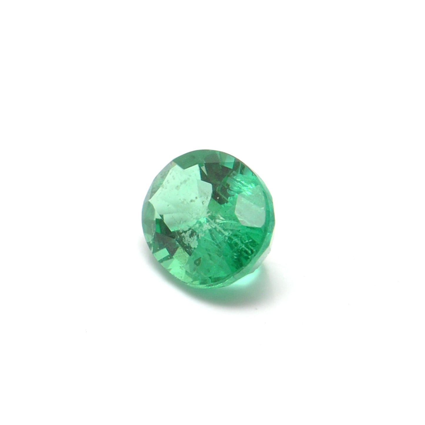 Natural Zambian Emerald Faceted Oval 1.20 Carat 8x6mm Gemstone by SAR Gems