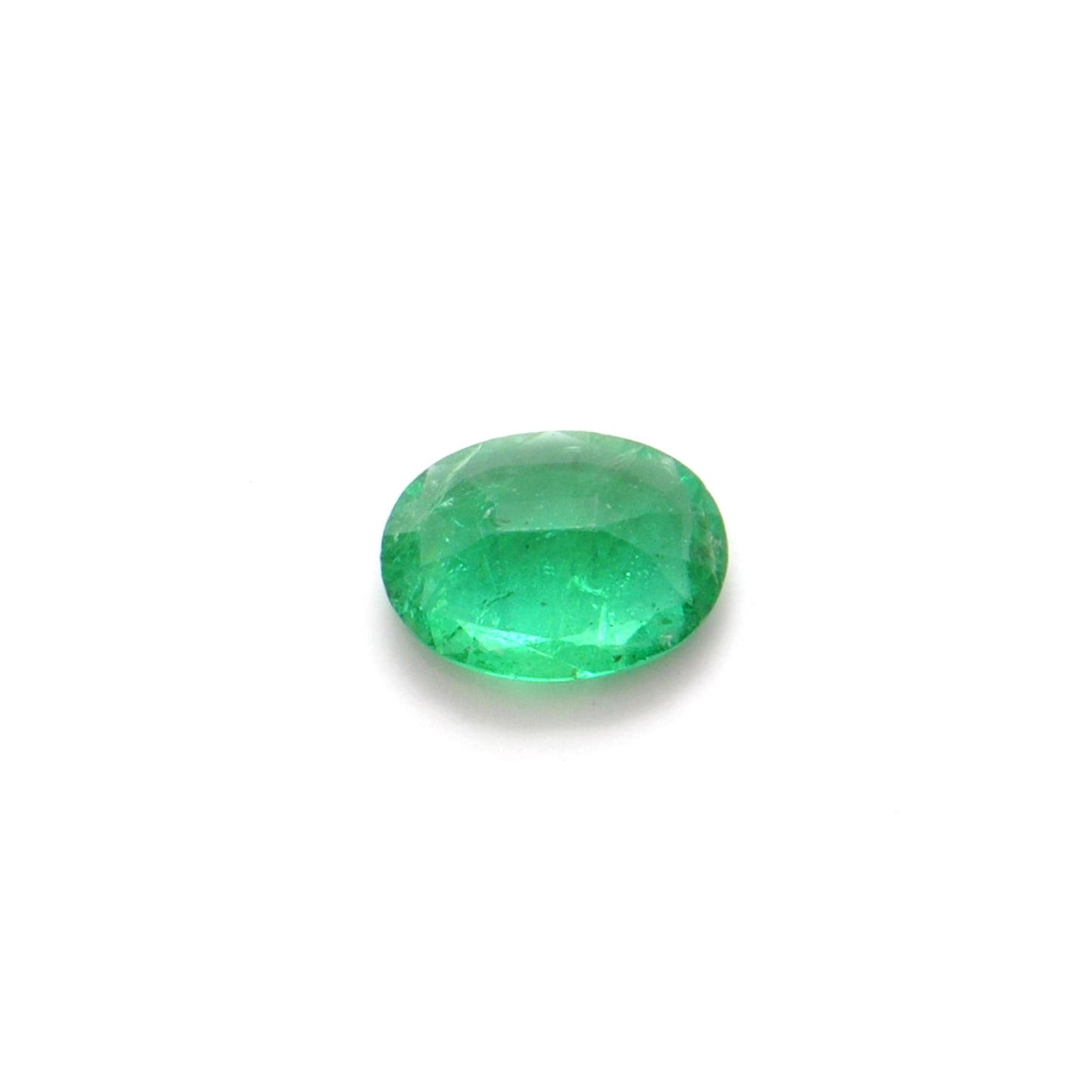 SAR Gems Natural Zambian Emerald 0.90 Carat Oval 8x6mm