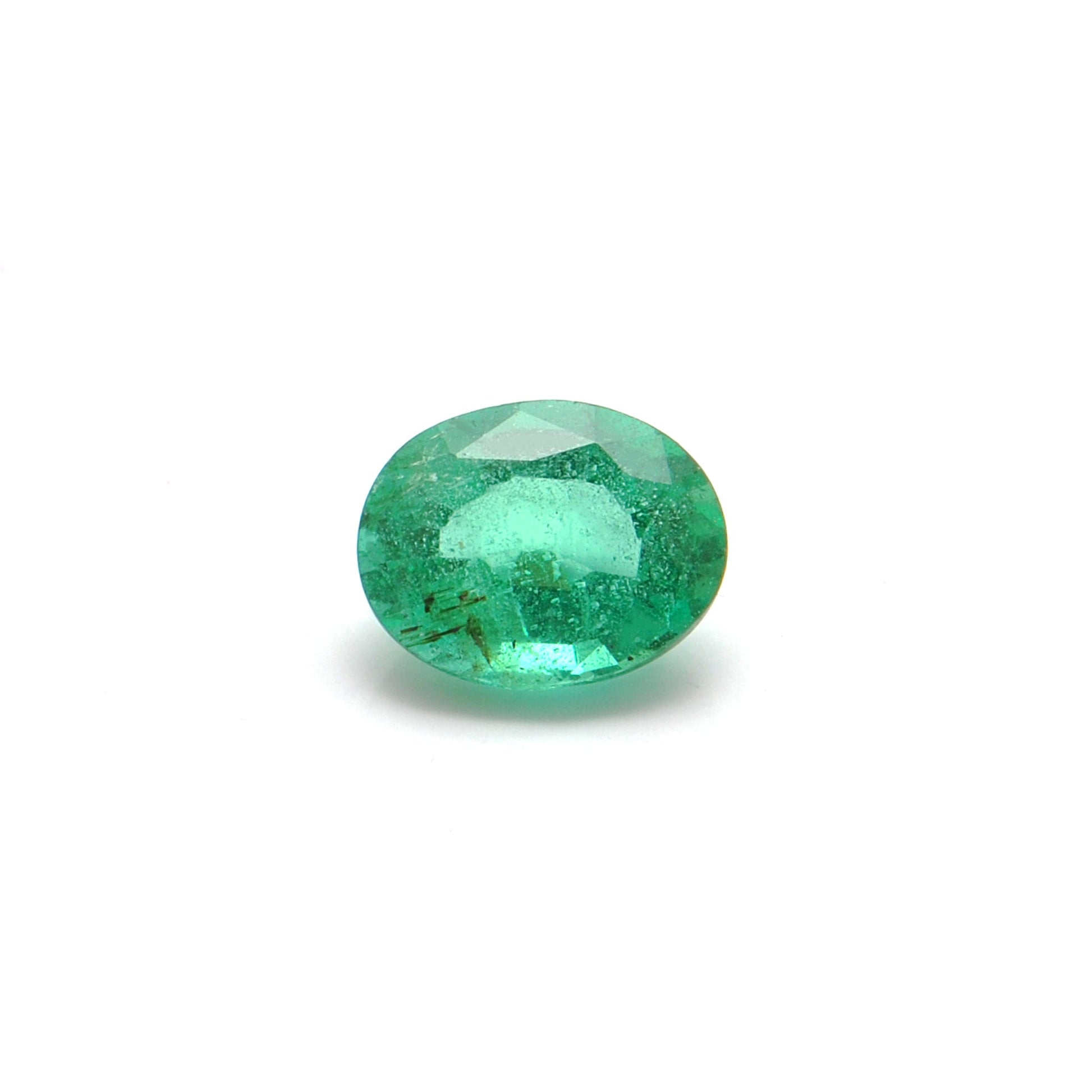 SAR Gems Natural Zambian Emerald Oval 9x7mm