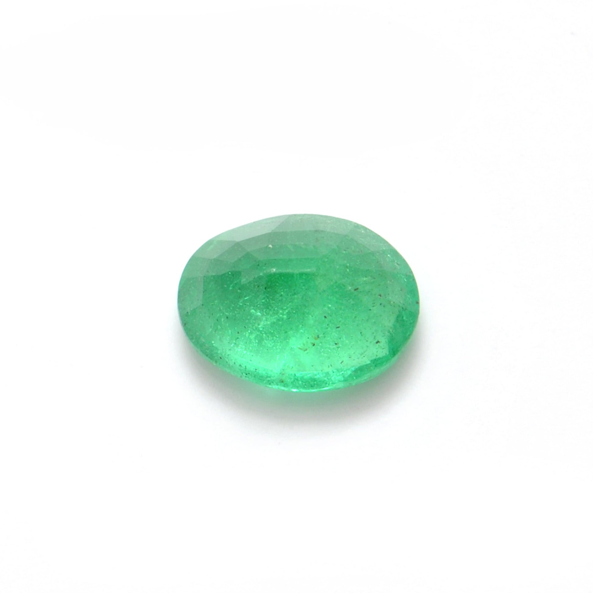 SAR Gems Natural Zambian Emerald 1.50 Carat Oval 6.5x8.5mm