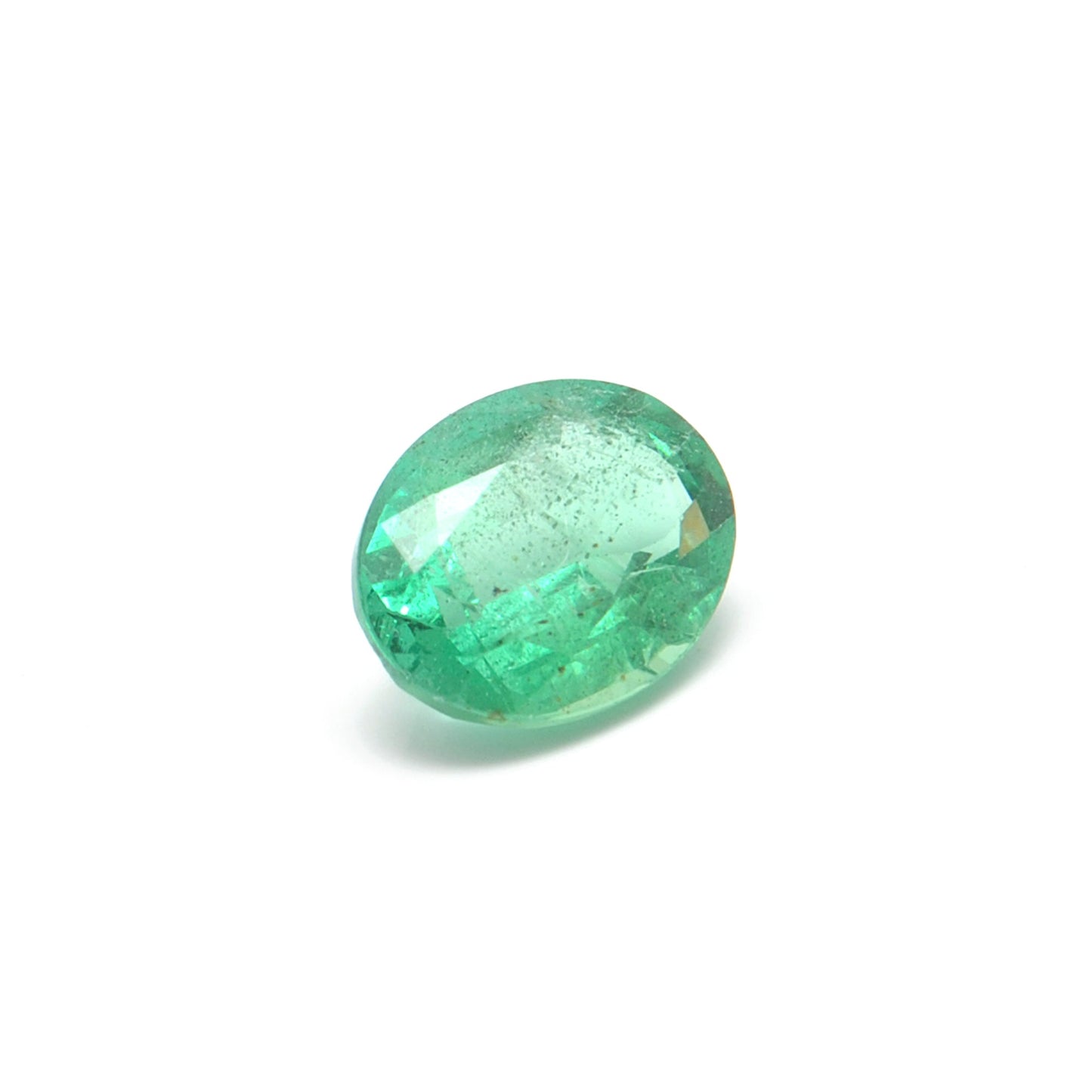 SAR Gems Natural Zambian Emerald 1.65 Carat Oval 6.5x8.5mm