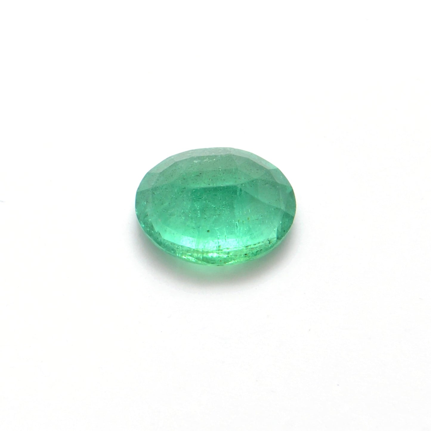 SAR Gems Natural Zambian Emerald 1.65 Carat Oval 6.5x8.5mm