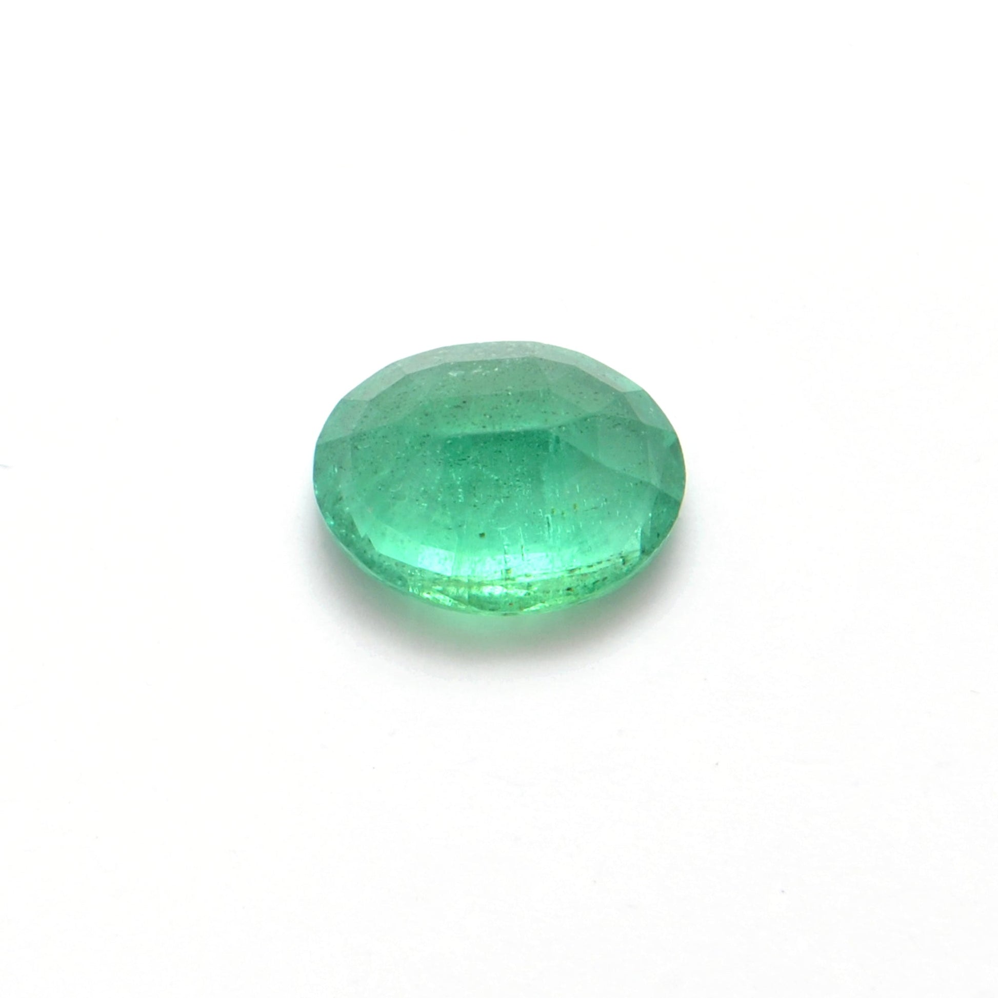 SAR Gems Natural Zambian Emerald 1.65 Carat Oval 6.5x8.5mm