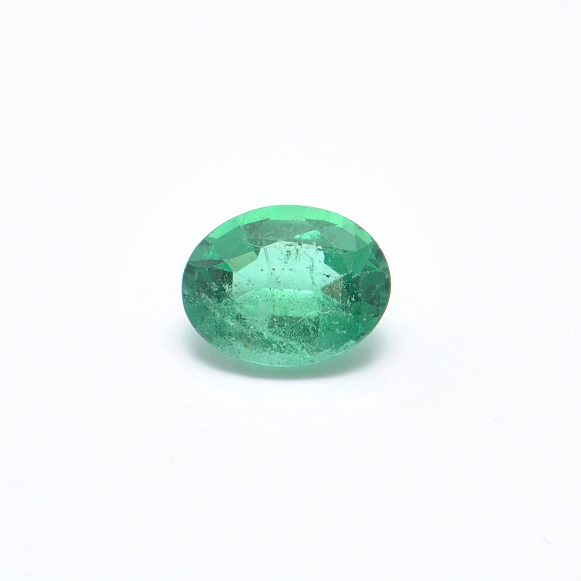 SAR Gems Natural Zambian Emerald 1.65 Carat Oval 6.5x8.5mm