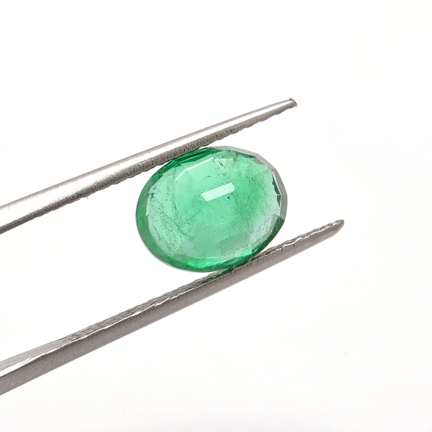 SAR Gems Natural Zambian Emerald 3.05 Carat Oval 10x8mm
