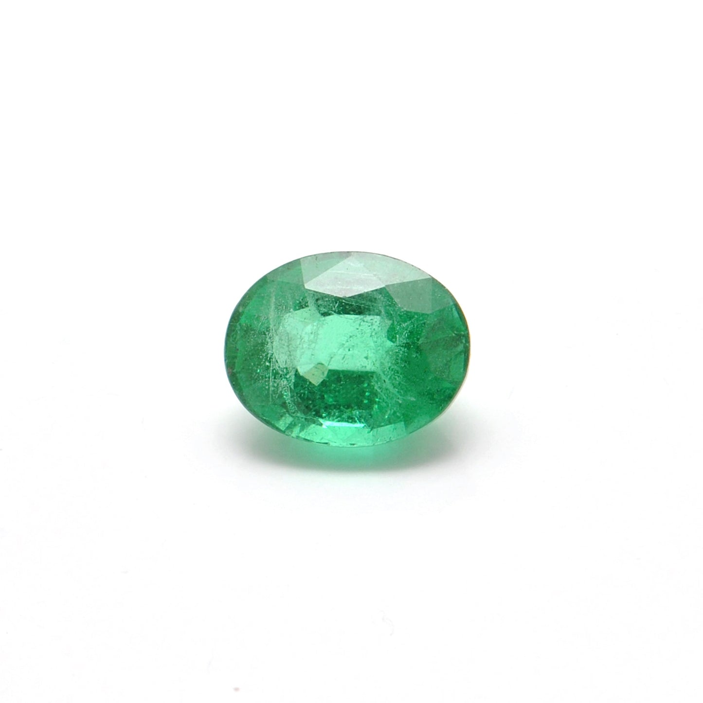 SAR Gems Natural Zambian Emerald 3.05 Carat Oval 10x8mm