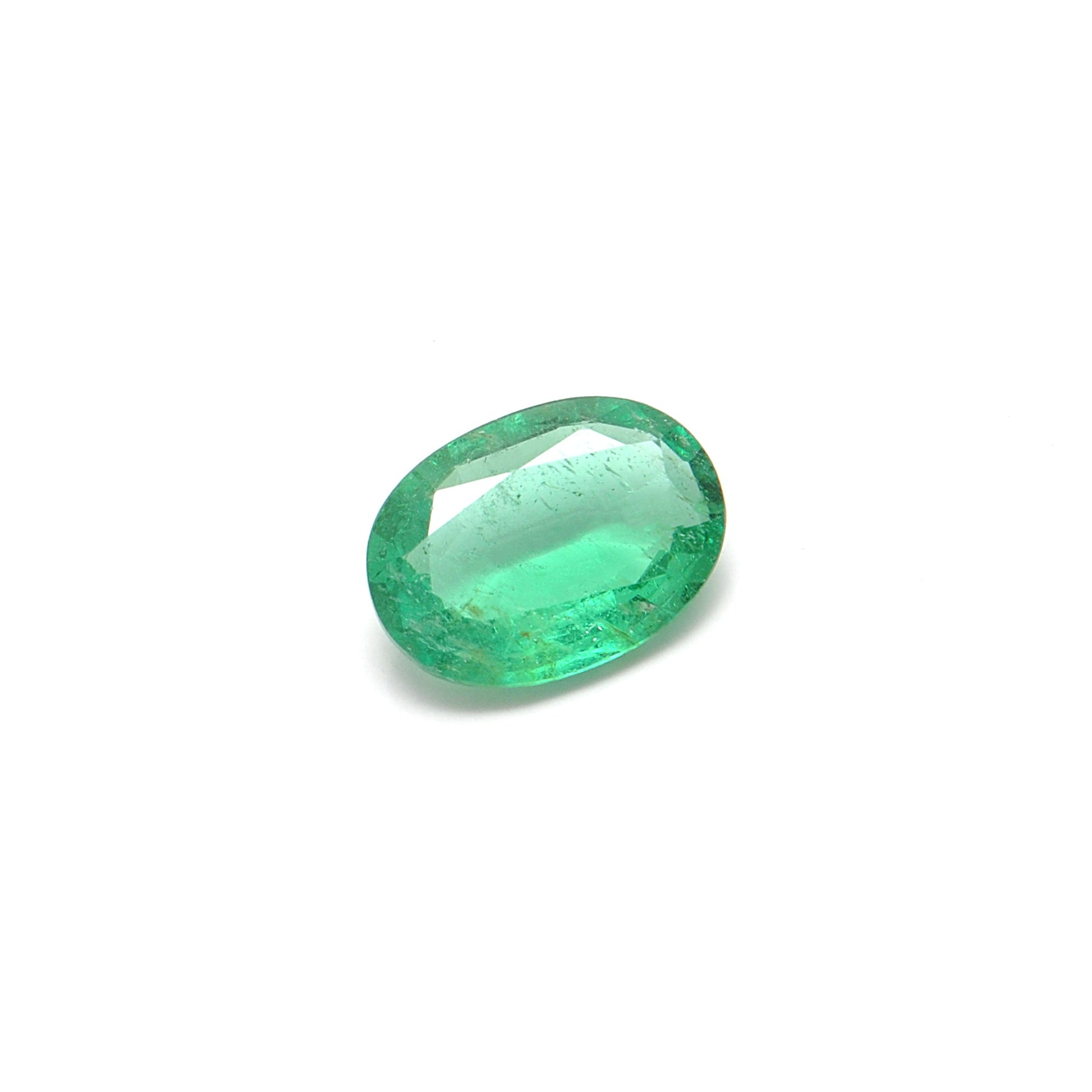 SAR Gems Natural Zambian Emerald 2.40 Carat Oval 11x8mm