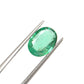 SAR Gems Natural Zambian Emerald 2.40 Carat Oval 11x8mm