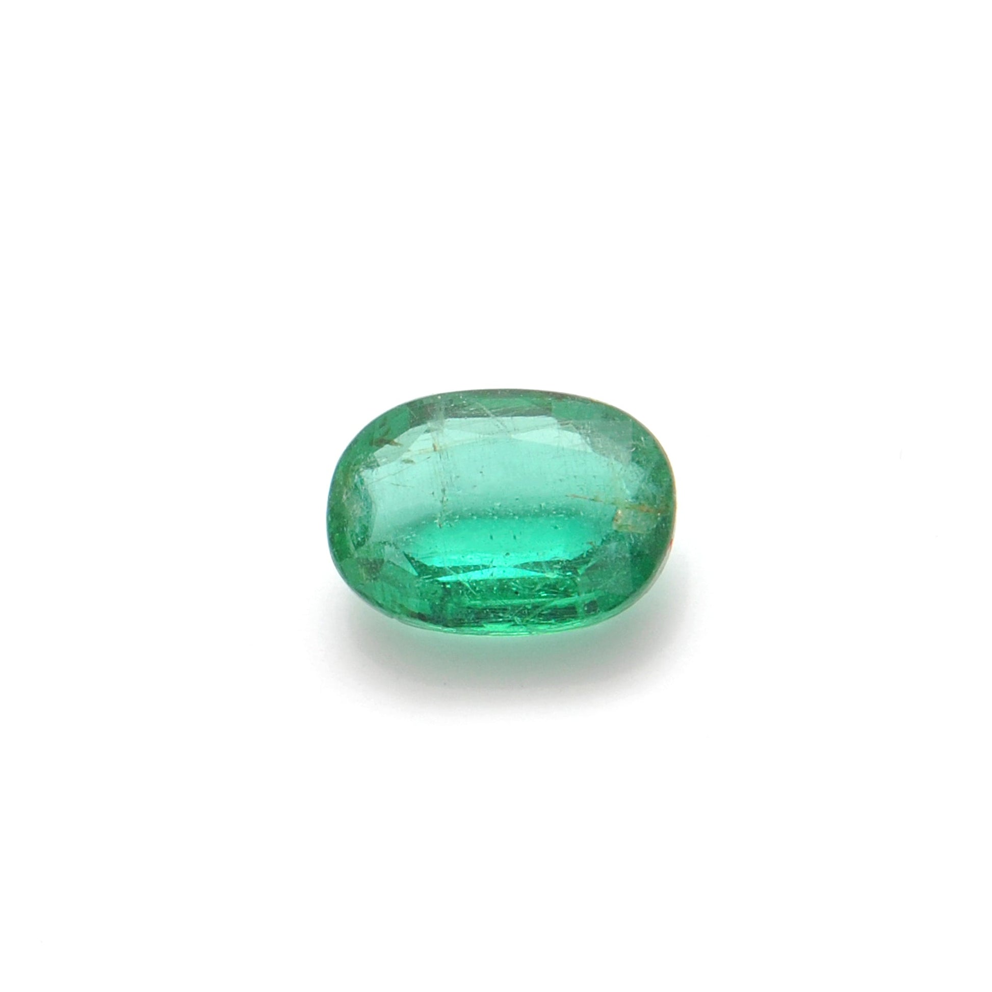 SAR Gems Natural Zambian Emerald Oval 6x8.5mm