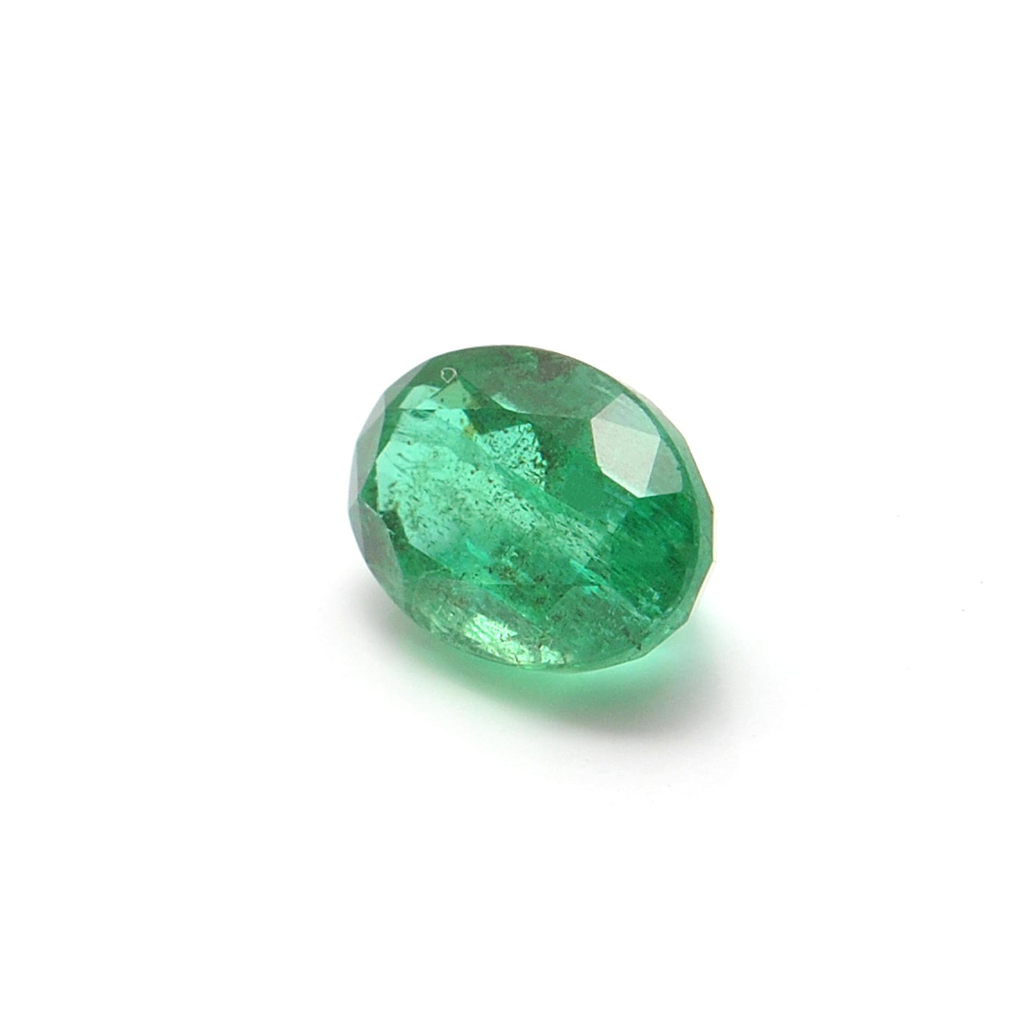 SAR Gems Natural Zambian Emerald Oval 6x8.5mm