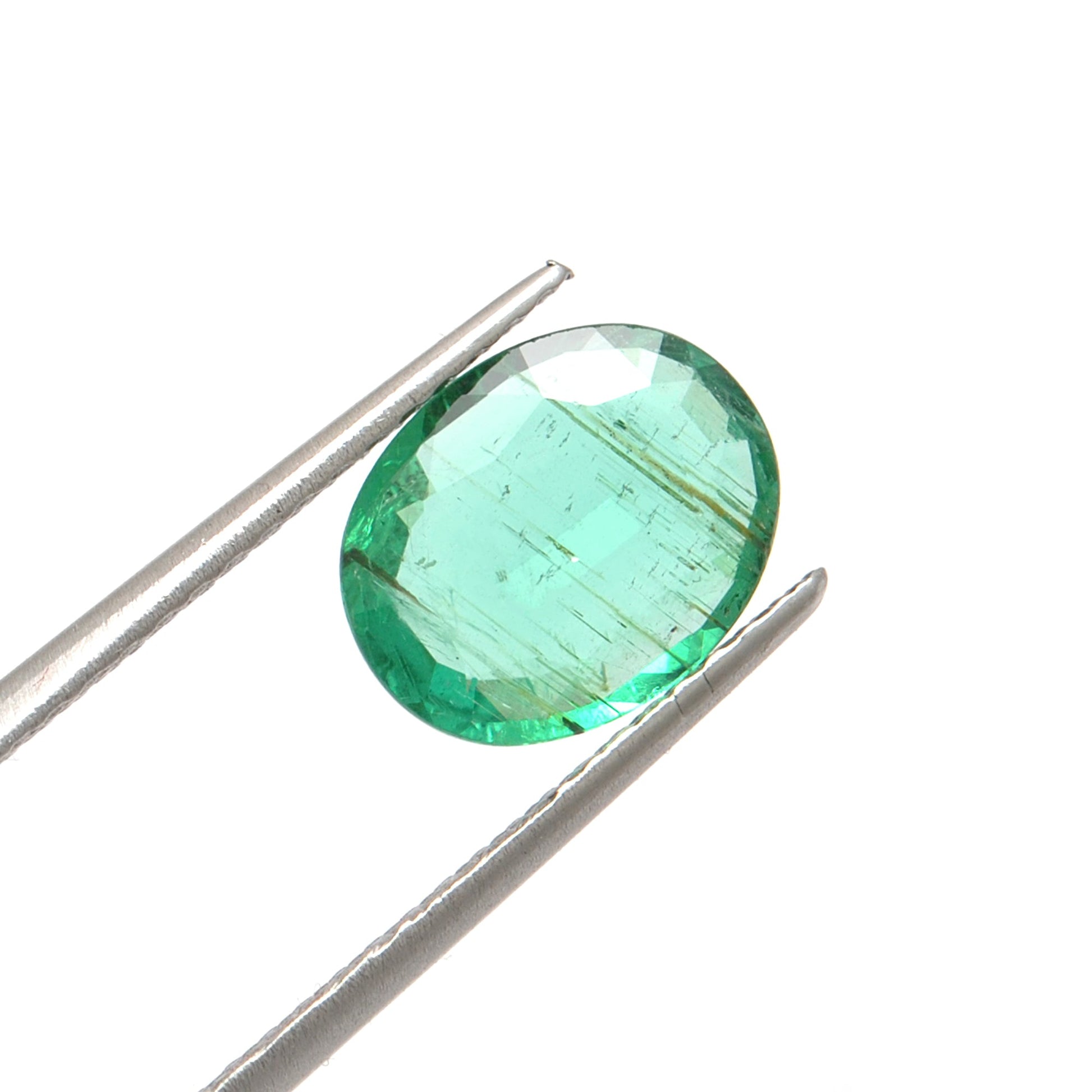 SAR Gems Natural Zambian Emerald 2.35 Carat Oval 11x9mm