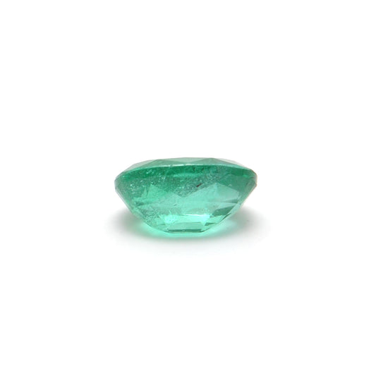 Natural Zambian Emerald Faceted Oval 1.85 Carat (6.5x9.5mm) Gemstone by SAR Gems